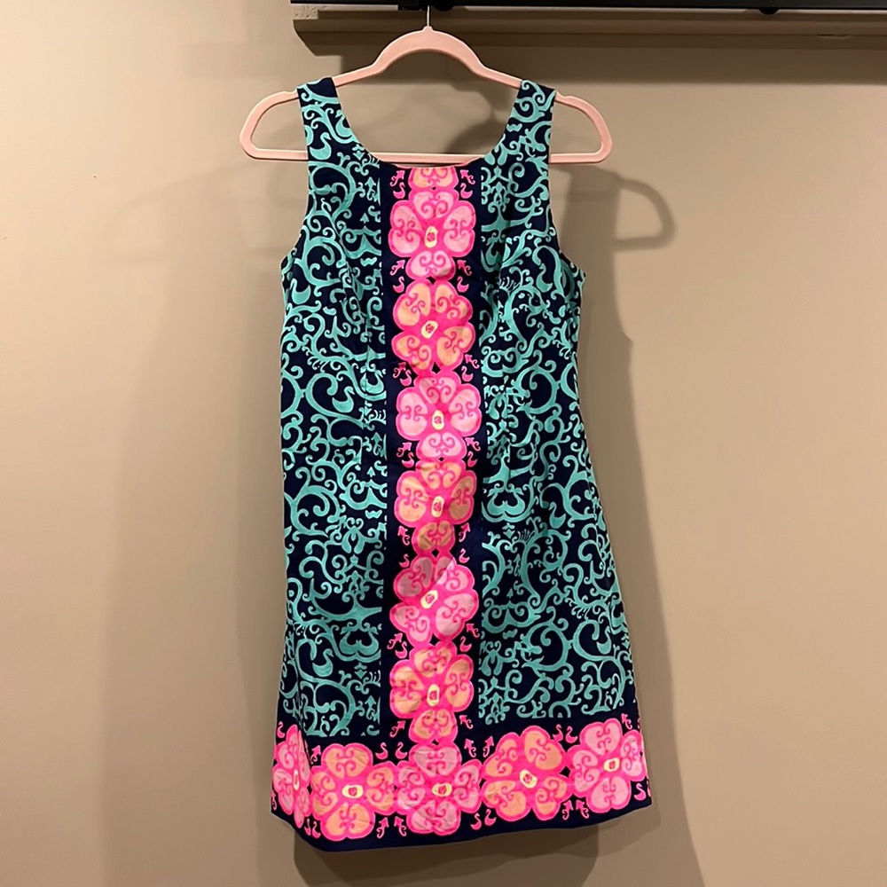 GUC Lilly Pulitzer Shift Dress Sz 8